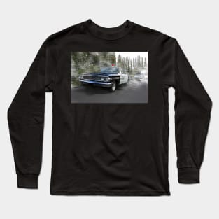 1964 Ford Galaxie 500, Police Car - 02 Long Sleeve T-Shirt